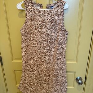Old Navy Sleeveless Printed Shift Dress – Size Medium Tall